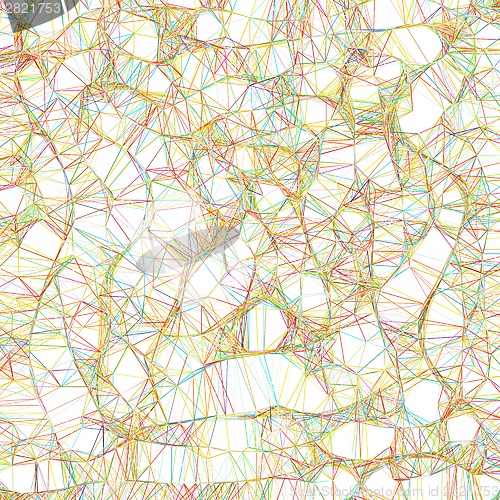 Image of Abstract Colorful lines on neutral. EPS 8