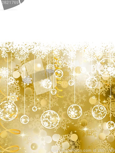 Image of Elegant Christmas Background. EPS 8