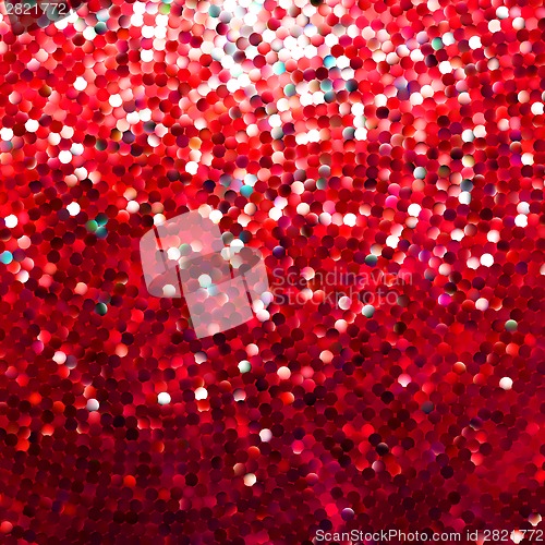 Image of Amazing template design on red glittering. EPS 8