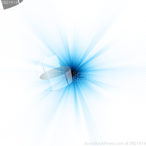 Image of Abstract burst on white, easy edit. EPS 8