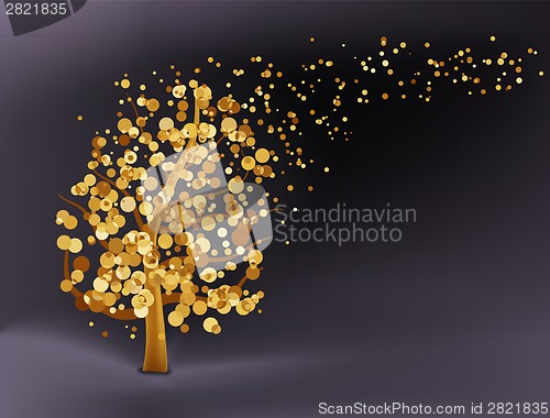 Image of Abstract gold background. EPS 8