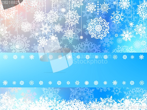 Image of Beige christmas with christmas snowflake. EPS 8