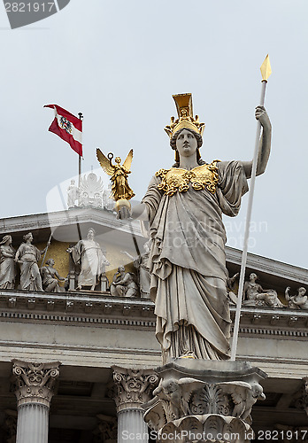 Image of Pallas Athena, Austrian Parliament building.