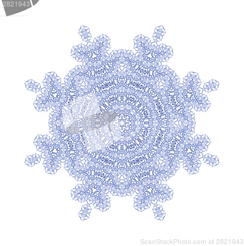 Image of Abstract snowflake