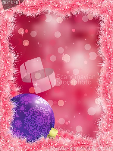 Image of Elegant christmas background. EPS 8