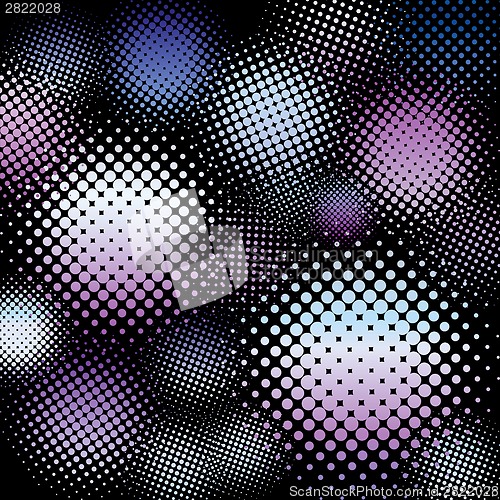 Image of Abstract halftone background. EPS 8