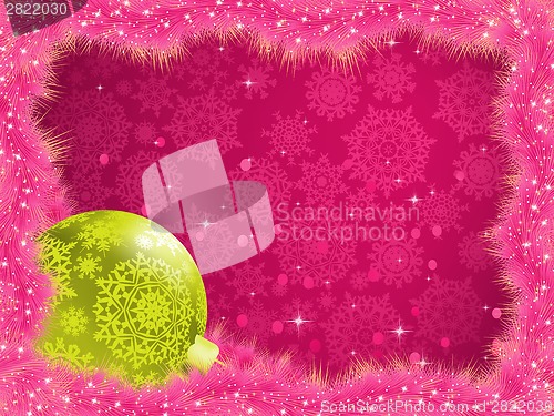 Image of Elegant christmas background. EPS 8