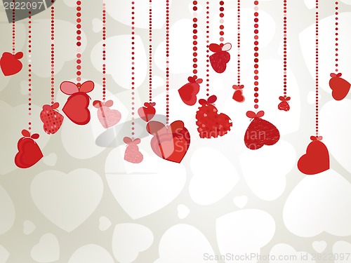 Image of Valentines Day Background. EPS 8