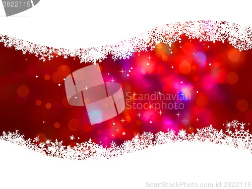 Image of Defocused abstract christmas background. EPS 8