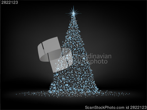 Image of Christmas fir background. EPS 8