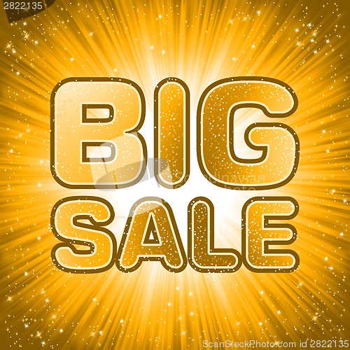 Image of Big sale message. EPS 8