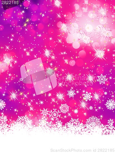 Image of Abstract christmas with snowflake. EPS 8