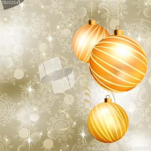 Image of Soft light christmas background. EPS 8