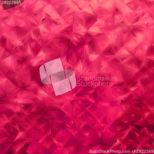 Image of Glow red mosaic background. EPS 8