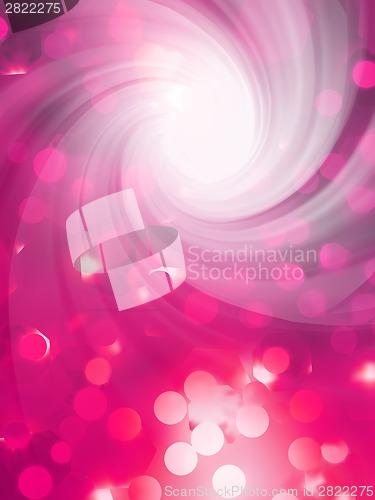 Image of Colorful bokeh light background. EPS 8