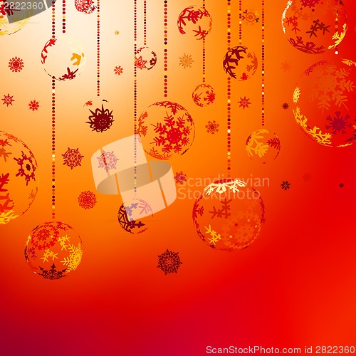 Image of Merry christmas and happy new year. EPS 8