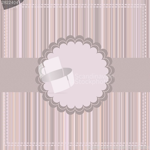 Image of Greeting card template. EPS 8