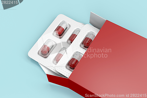 Image of Capsules in red box