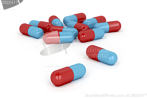 Image of Capsules on white