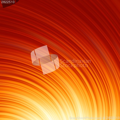 Image of Abstract glow Twist with fire flow. EPS 8