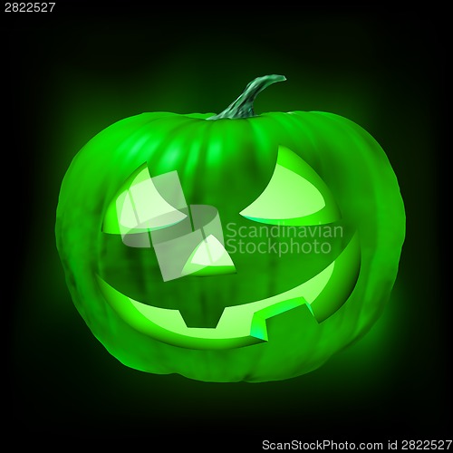 Image of Halloween jack o lantern pumpkin. EPS 8