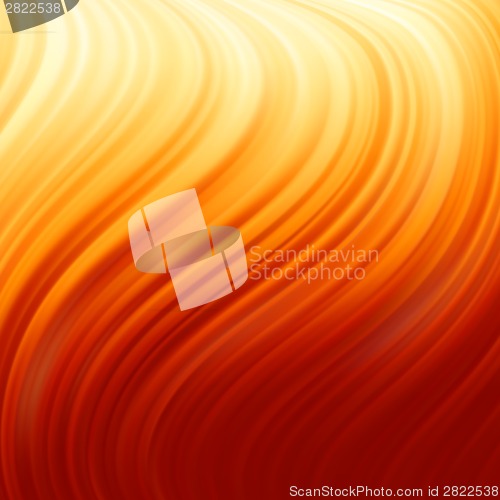 Image of Abstract glow Twist with golden flow. EPS 8