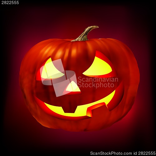 Image of Scary Jack O Lantern. EPS 8