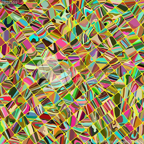 Image of Colorful abstract mosaic background. EPS 8
