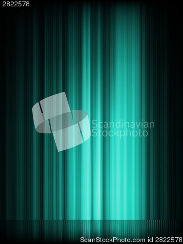 Image of Blue aurora borealis background. EPS 8