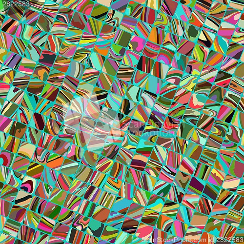Image of Small tiles texture in different. EPS 8