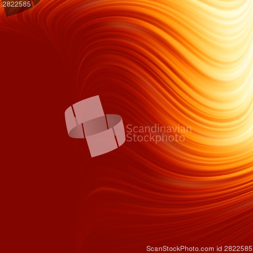 Image of Abstract glow Twist with fire flow. EPS 8