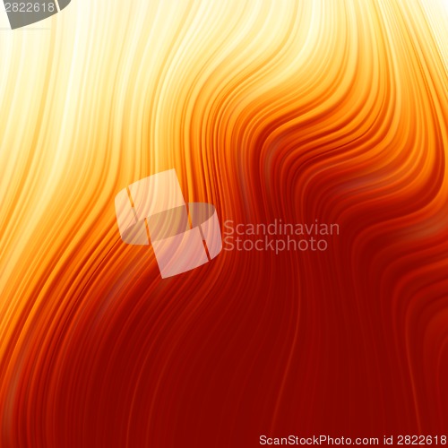 Image of Abstract glow Twist with golden flow. EPS 8