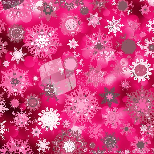 Image of Purple abstract christmas with snowflake. EPS 8