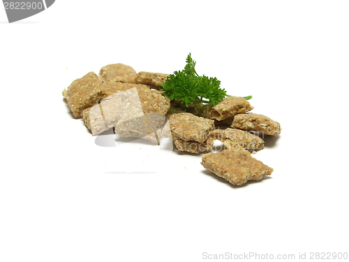Image of Hand-made vegetarian dog cookies