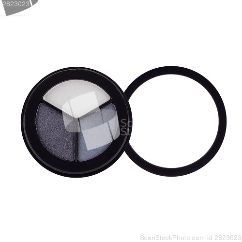 Image of Eye shadows on white background