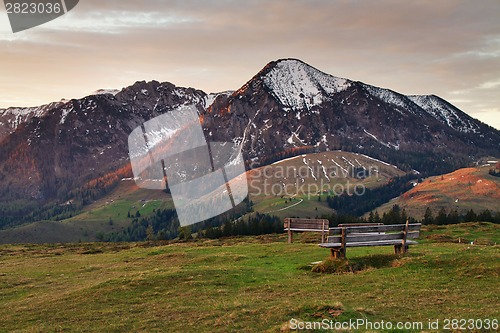 Image of Romantic view of the Austrian Alps, Salzburger Land, Austria