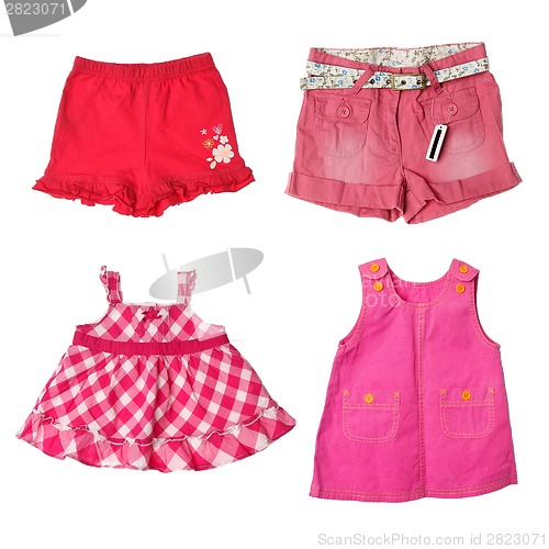 Image of Girl's Shorts and Dresses