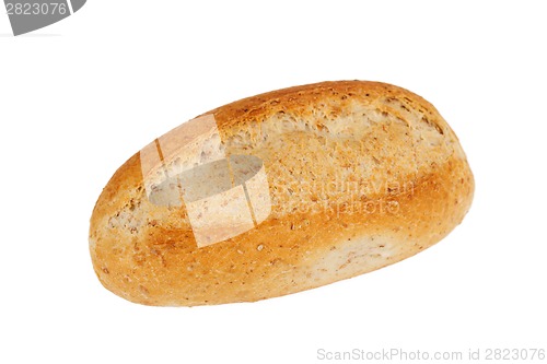 Image of French bread rolls isolated on white background