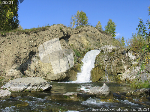 Image of Small Waterfall