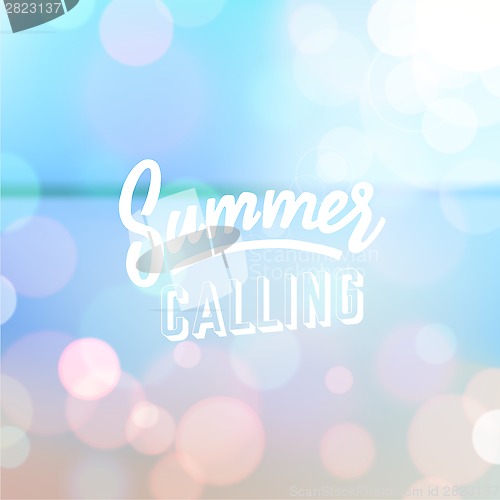 Image of Summer holiday tropical beach background