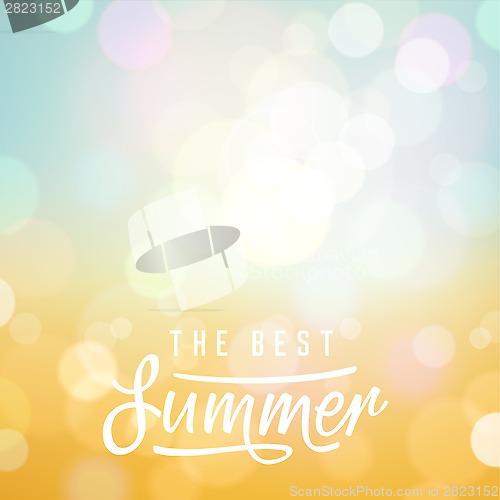 Image of Summer holiday tropical beach background