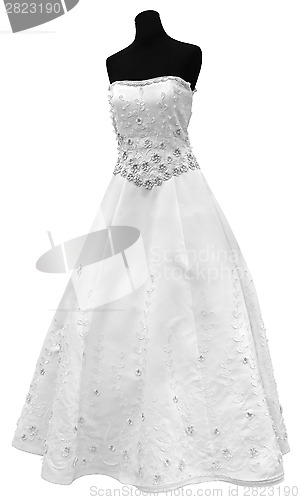 Image of Beautiful wedding dress