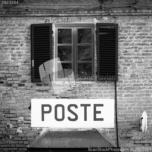 Image of Italian postal office
