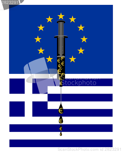 Image of European support for Greece