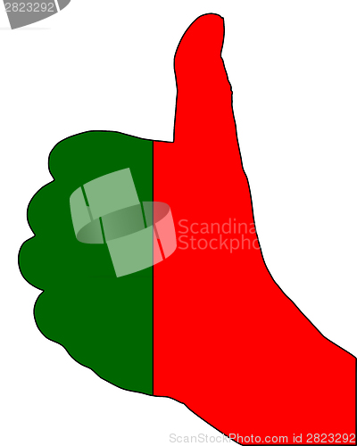 Image of Portugal hand signal