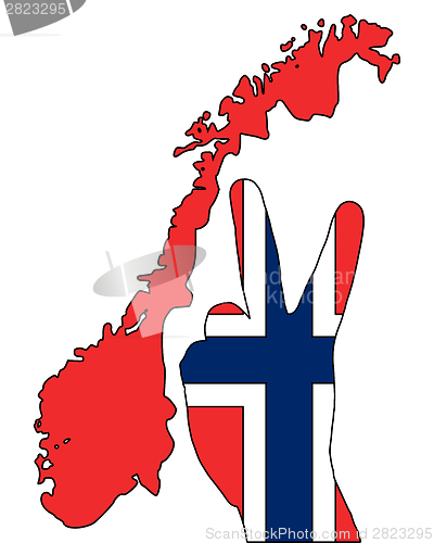 Image of Norwegian hand signal