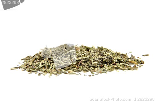 Image of Dried mixed herbs on white