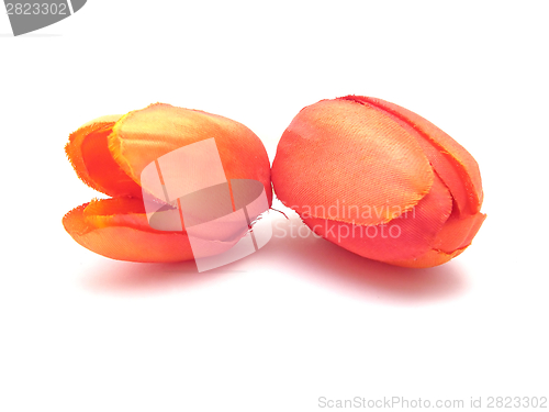 Image of plastic tulips 