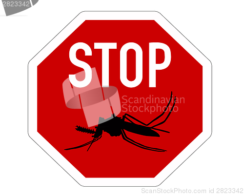 Image of Stop sign for mosquitos