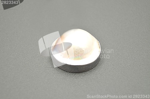 Image of Detailed and colorful image of white pearl